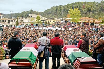 Oxchuc, un pueblo herido, da ultimátum al gobierno de Chiapas