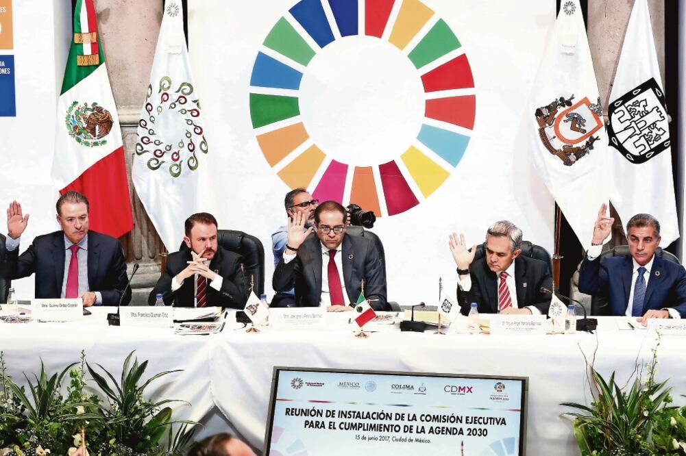 Durante la reunión de la Conago se exhortó a los gobierno locales a impulsar y cumplir los objetivos de la Agenda 2030. (ARIEL OJEDA. EL UNIVERSA)