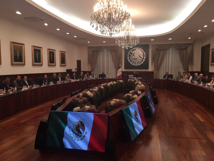 El presidente Enrique Peña Nieto sostuvo un encuentro con su Gabinete. Foto: Especial
