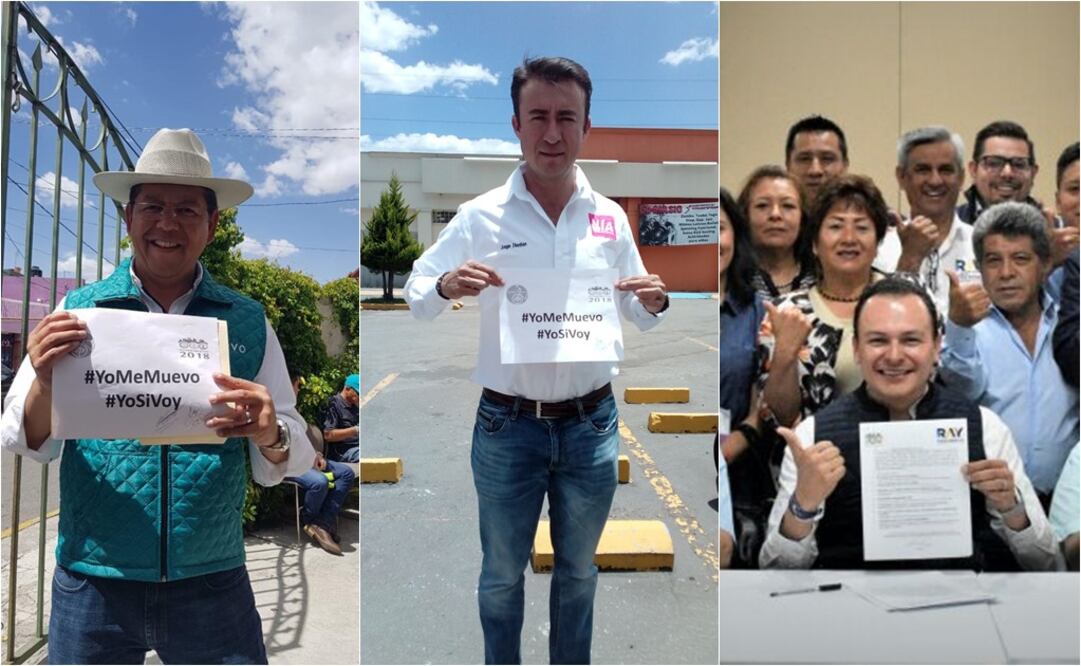 Hasta el momento se han sumado a la iniciativa Raymundo Guzmán Corroviñas, de la coalición Por el Estado de México al Frente, integrada por PAN-PRD-MC; Jorge Dueñas, de Vía Radical, y David Cuervo, del Partido Nueva Alianza (Foto: Especial)