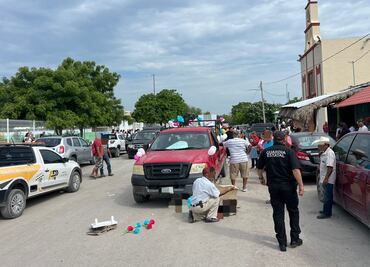 Camioneta se queda sin frenos y atropella a peregrinos en Tamaulipas; hay una persona muerta y 3 heridas