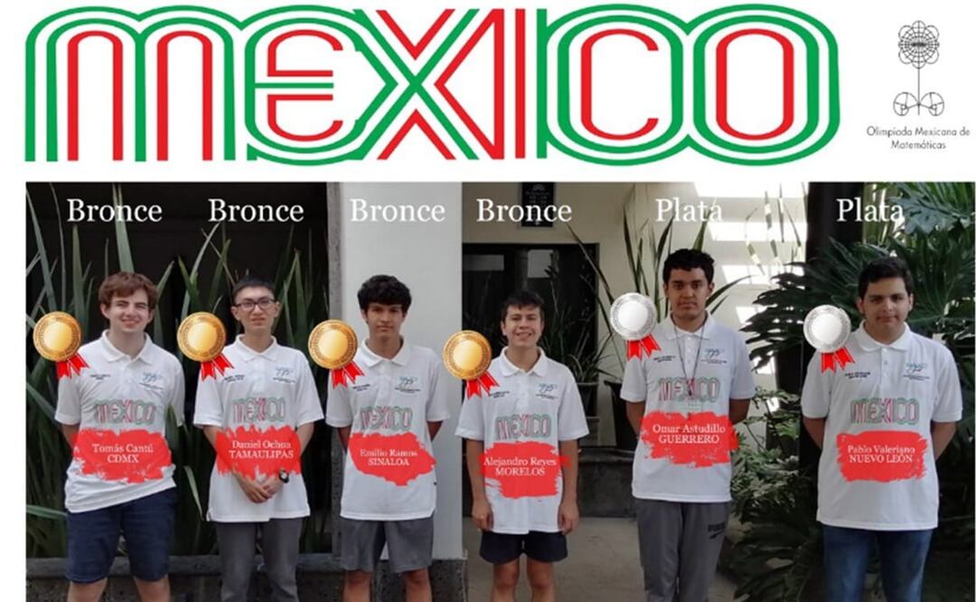 Foto: Olimpiada Mexicana de Matemáticas