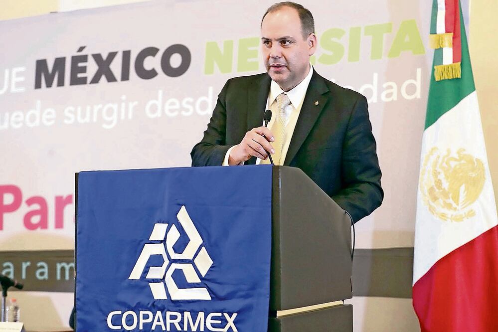 Gustavo de Hoyos, presidente de Coparmex (ARCHIVO. EL UNIVERSAL)