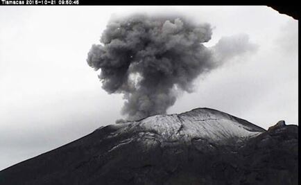 Registra "Popo" 51 exhalaciones de baja intensidad