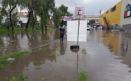 Lluvias provocan encharcamientos en Cuautitlán Izcalli