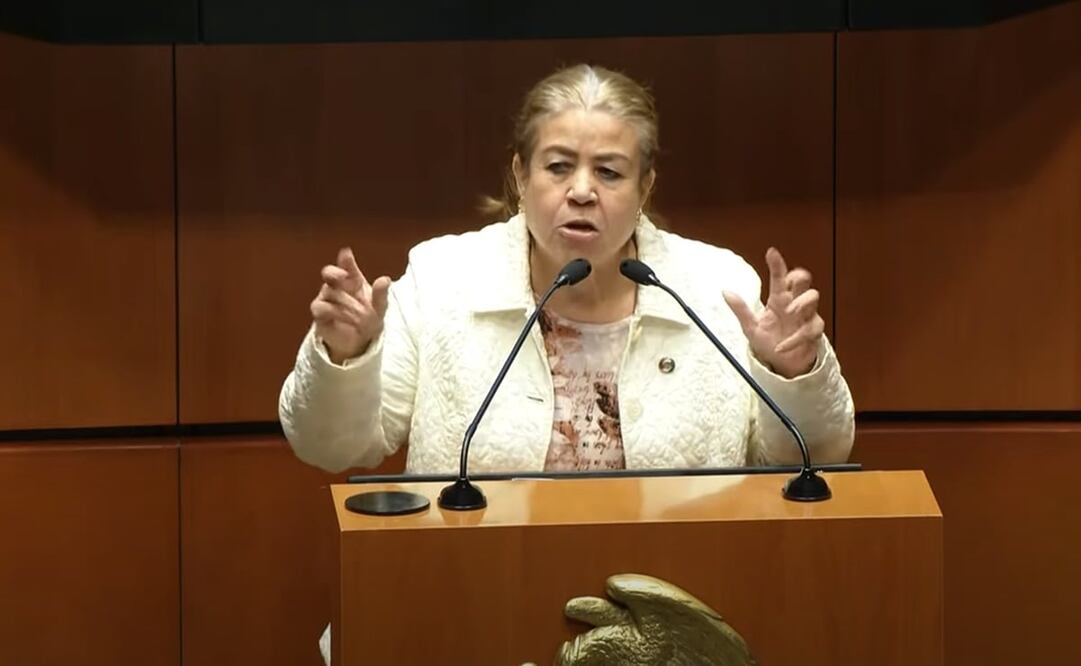 La senadora Margarita Valdez es médica. Foto: Captura de pantalla
