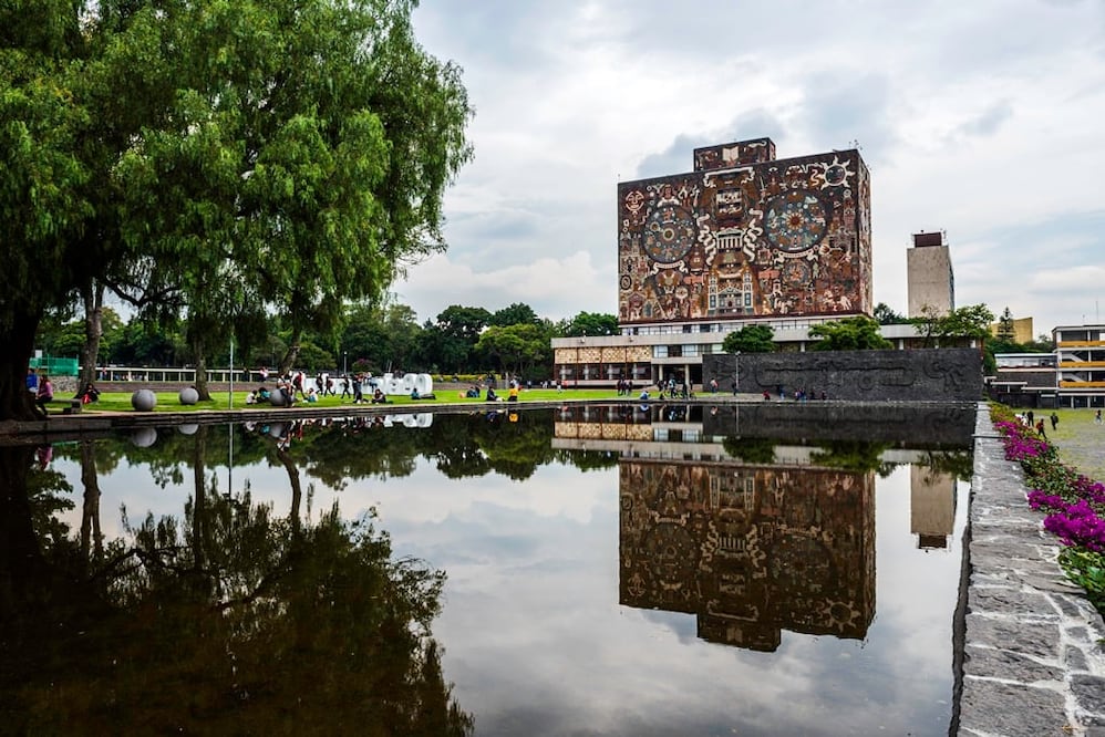 Biblioteca Central de la Universidad Nacional Autónoma de México (UNAM). Foto: Archivo / EL UNIVERSAL