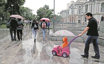 Llueve en al menos seis delegaciones capitalinas