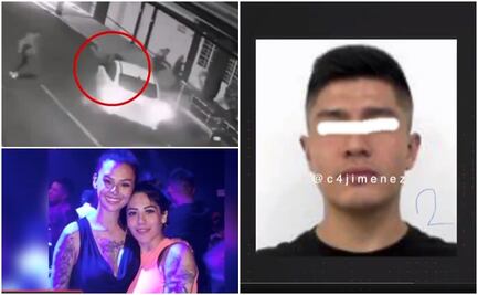 Polly Olivares, con quemaduras, los brazos rotos y fractura de cráneo, tras ser atropellada en Iztacalco