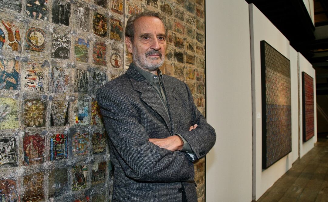 Vicente Rojo en el Centro Cultural Indianilla. Foto: Archivo El Universal