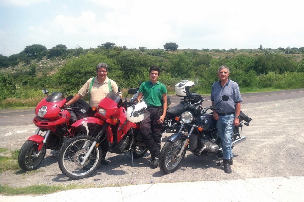 El joven piloto hará un viaje de 200 mil km, que durará un lustro. (BERNARDO LÓPEZ)