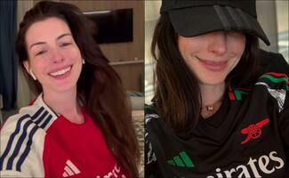 Anne Hathaway, estrella de 'El Diablo viste a la Moda', confiesa su pasión por el Arsenal, finalista de Champions League