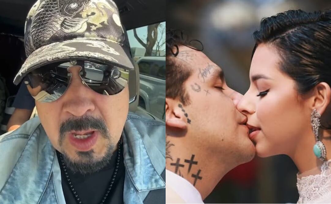 Christian Nodal reveló por primera vez más detalles sobre su relación con Ángela Aguilar, hija de Pepe Aguilar. Foto: Instagram oficial.