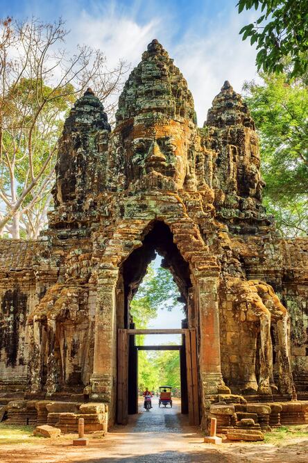 Angkor Wat, en Camboya, también ha sido víctima de turistas indeseables. Foto: Istock