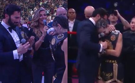 Poncho de Nigris llora tras victoria de Marcela Mistral en Ring Royale; “tengo mucha vieja”, dice