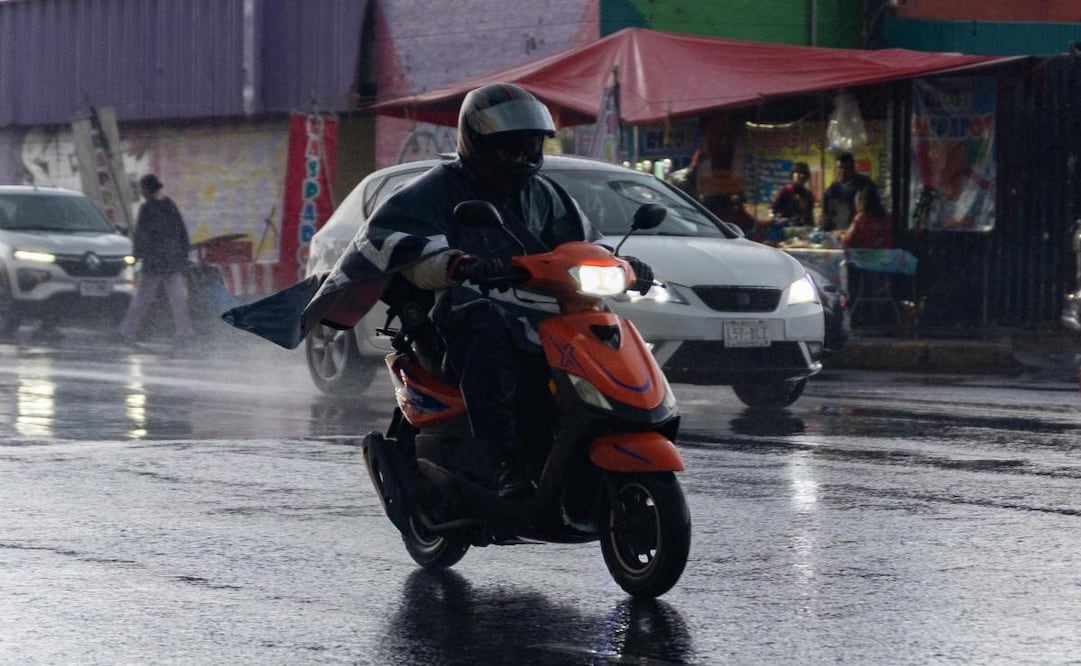Lluvias y granizo ponen en alerta a la CDMX (10/08/2025). Foto: Hugo Salvador / EL UNIVERSAL