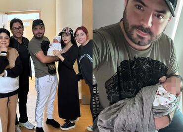 Sale a la luz la foto del encuentro entre Eugenio Derbez y Victoria Ruffo tras el nacimiento de su nieta Tessa