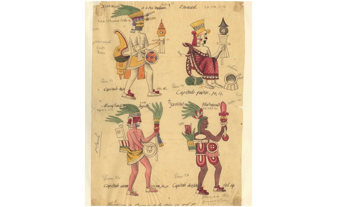 Códice Florentino. Foto: Archivo