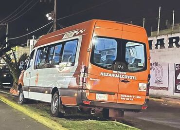 Por oponerse a atraco, delincuentes matan a chofer de combi y dejan pasajero herido en Chimalhuacán