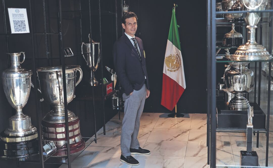 El presidente de la FMG observa un gran momento en su deporte. Foto: de FERNANDA ROJAS. EL UNIVERSAL