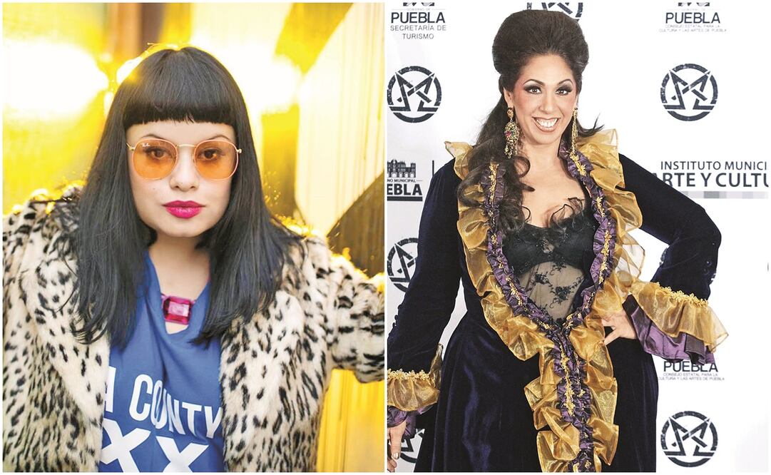 Amandititita y Regina Orozco. Fotos: Archivo