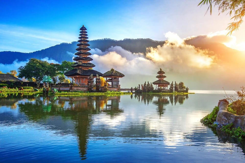 Pura Ulun Danu, templo sobre las aguas del lago Bratan. (Foto: Istock)