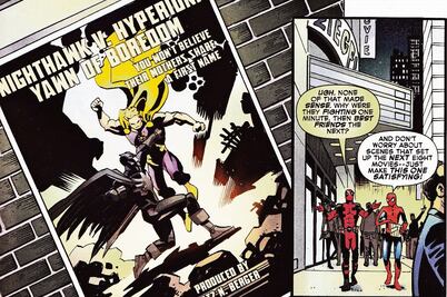 Spider-Man se mofa de Batman en su cómic