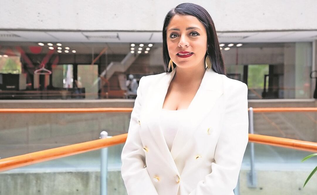 Dayra Vergara, delegada regional, informó que en el Estado de México hay un millón 900 mil trabajadores con Infonavit. Foto: Rebeca Jiménez / EL UNIVERSAL