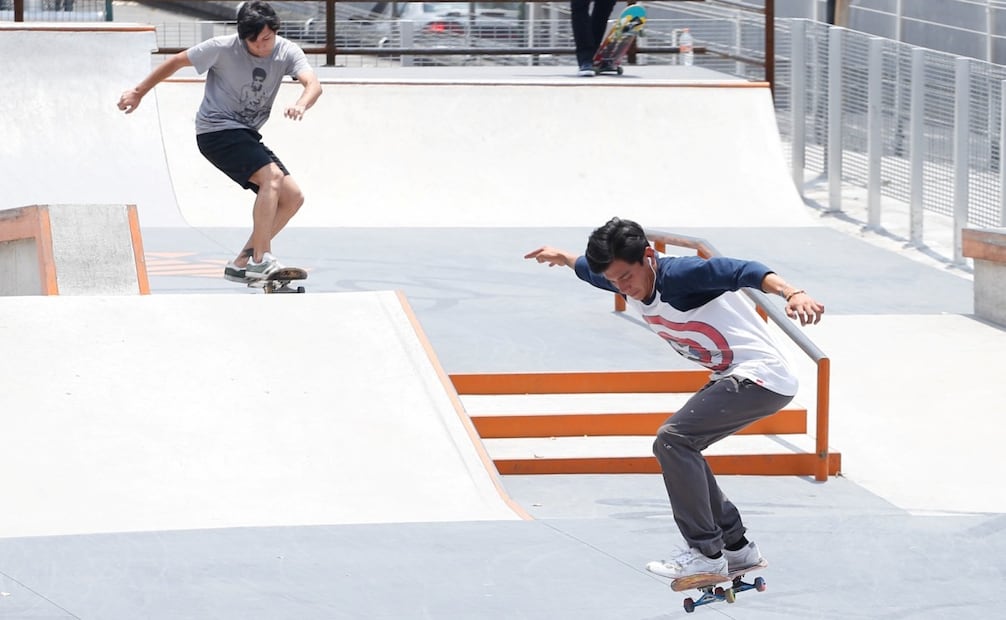 El skatepark de San Antonio Abad fue inaugurado en 2017 bajo la administración de Miguel Ángel Mancera. Foto: ARCHIVO/EL UNIVERSAL