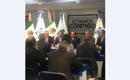 Damián Zepeda, nuevo líder del PAN, se reúne con diputados panistas