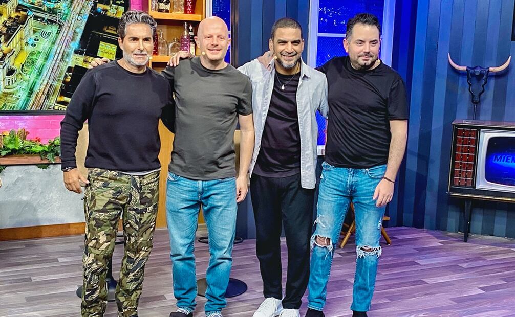 José3 Eduardo recibió algunos consejos sobre su reciente paternidad. Foto: Marlem Suárez/ EL UNIVERSAL.