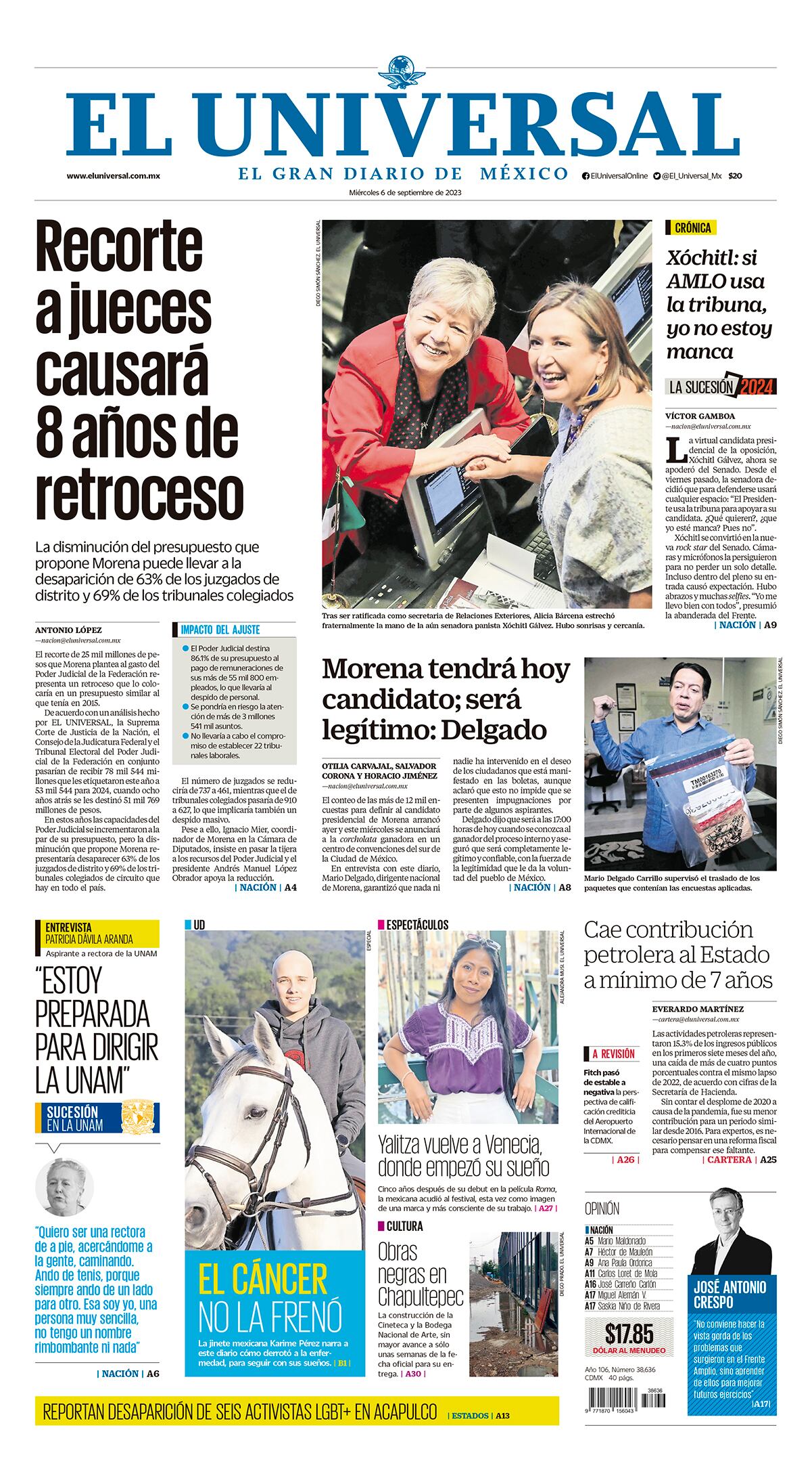 Portada impresa