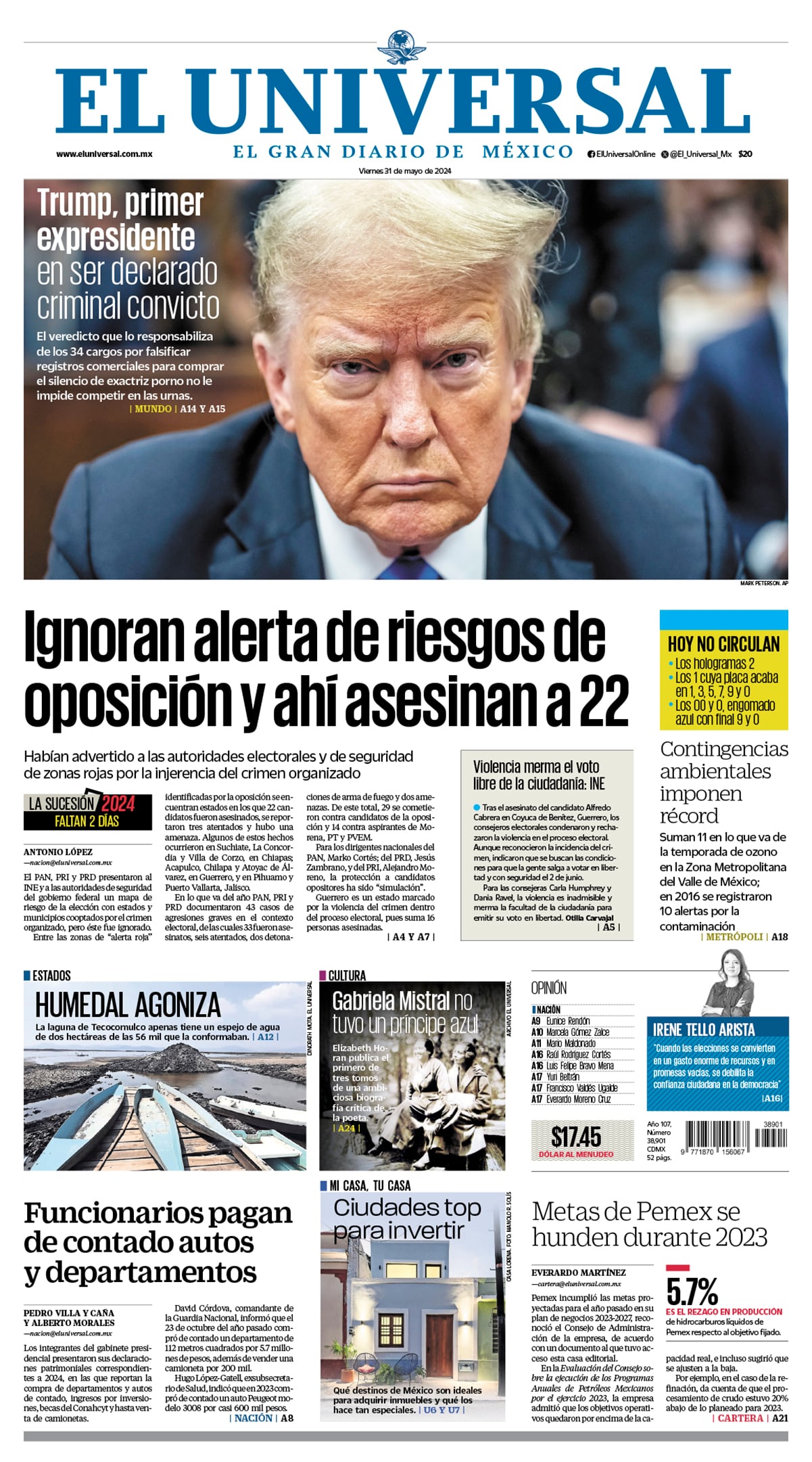 Portada impresa