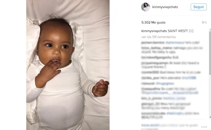 La tierna foto del hijo de Kim Kardashian