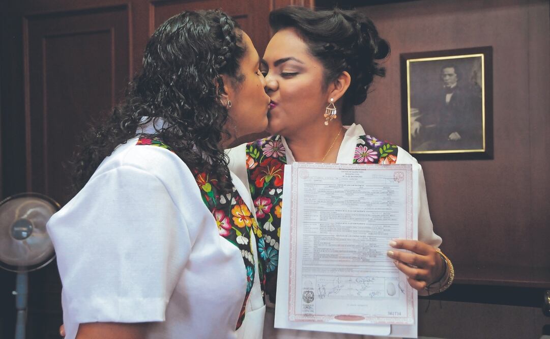 Familias conformadas por dos mujeres buscan el reconocimiento pleno de la maternidad. Archivo El Universal