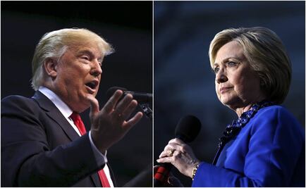 Trump y Clinton aspiran a la victoria en 5 estados