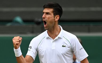 Djokovic, a la final de Wimbledon; va por récord de Federer y Nadal