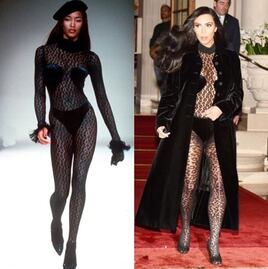 Kim Kardashian es acusada de copiar a Naomi Campbell