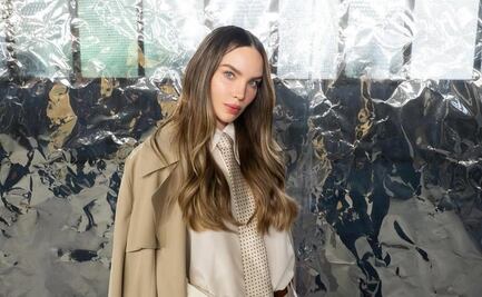 Belinda deslumbra en el desfile de Boss celebrado en Milán