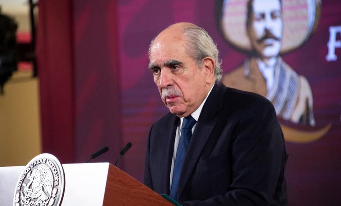 Cárdenas Palomino tenía una cuenta bloqueda por 5.5 mdp, dijo Pablo Gómez. Foto: Diego Simón Sánchez / EL UNIVERSAL