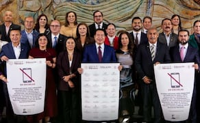 Mario Delgado durante la Tercera Reunión Nacional Plenaria Extraordinaria este 18 de septiembre de 2026. Foto: Captura de pantalla @mario_delgado