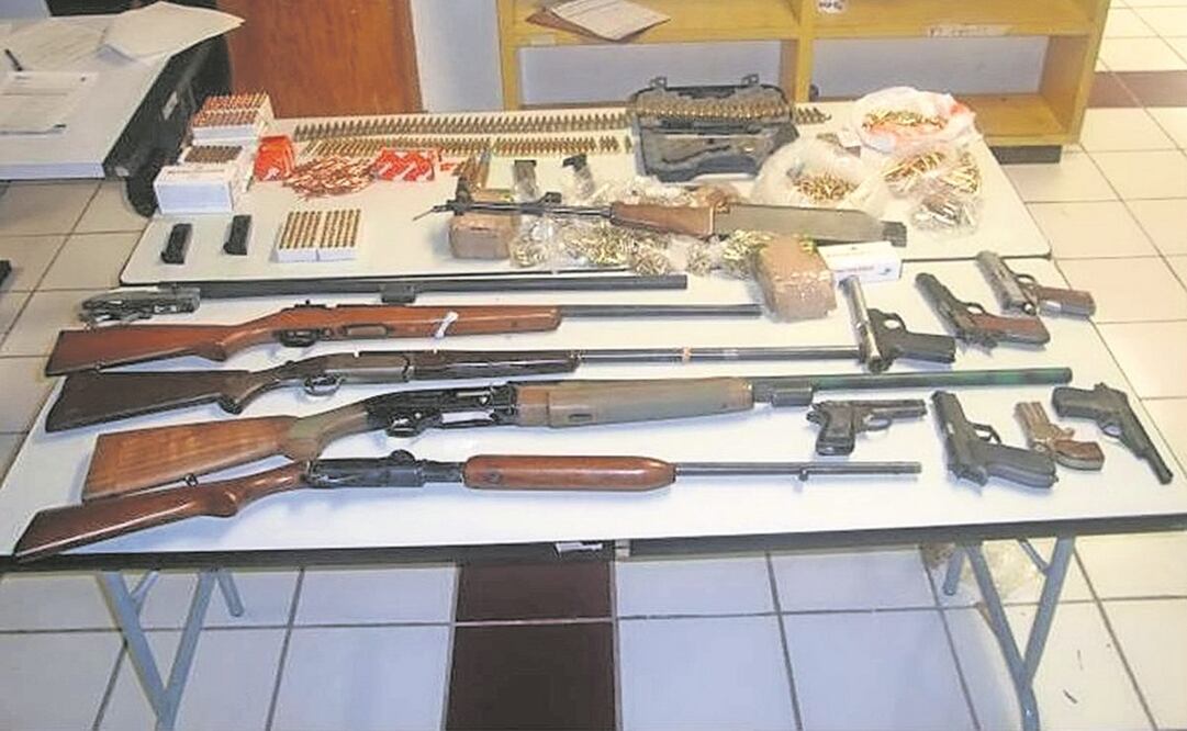 México acusó a empresas de armas por la falta de sistemas que eviten que lleguen a criminales. Foto: Archivo. El Universal