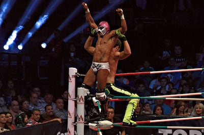 El Hijo Del Fantasma llega a WWE