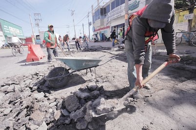 Reparan más de 13 mil baches en Naucalpan