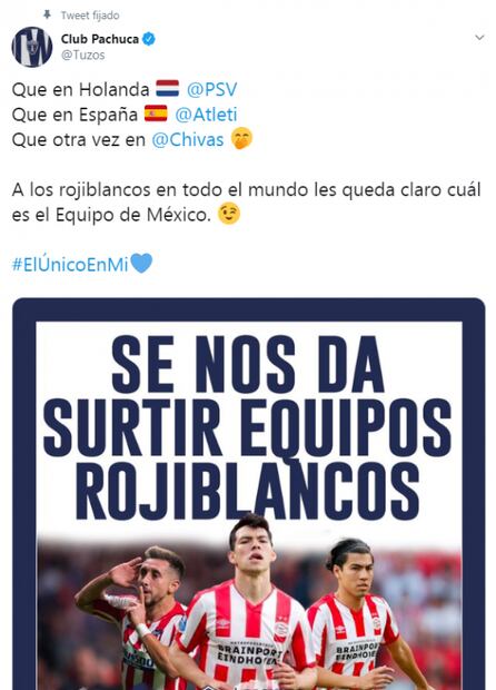 Pachuca trolleó a Chivas por fichaje de Víctor Guzmán