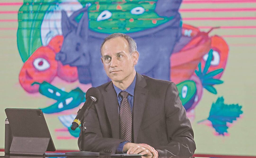Hugo López-Gatell comentó que el gobierno de México ha tenido acercamientos con la farmacéutica Pfizer para conocer los avances de su vacuna contra el Covid. Foto: GERMÁN ESPINOSA. EL UNIVERSAL