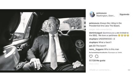 Pete Souza, el fotógrafo de Frank Underwood