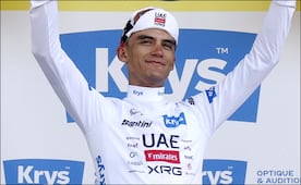 Isaac del Toro se mantiene como tercero de la general en el Tour de Francia 2026