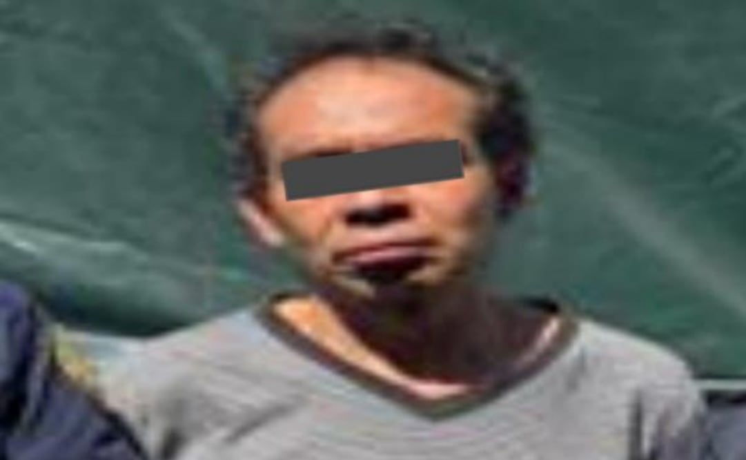 Detienen a hombre que asalto y golpeó a una adulta mayor en la alcaldía Álvaro Obregón.
Foto: Especial.