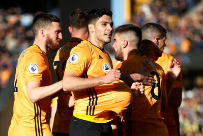 Raúl Jiménez marca en el triunfo de los Wolves ante el Norwich
